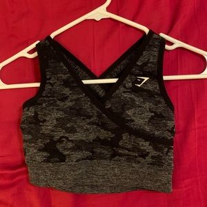 Gymshark Camo Sports Bra